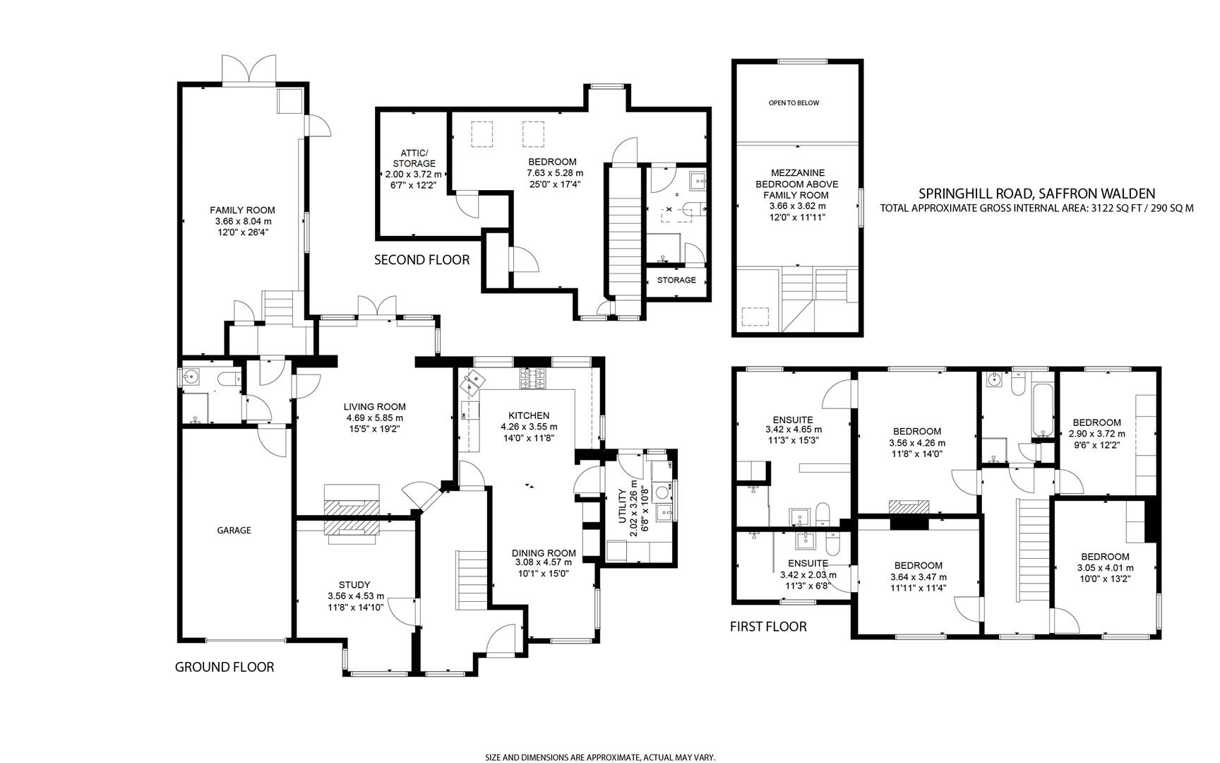 6 Bedroom for sale in Saffron Walden Cheffins Saffron Walden Sales